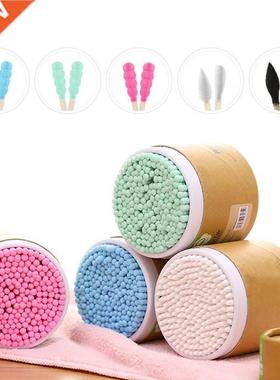 Cotton-Swab Wood-Sticks Bamboo Microbrush Cotonete Buds E-