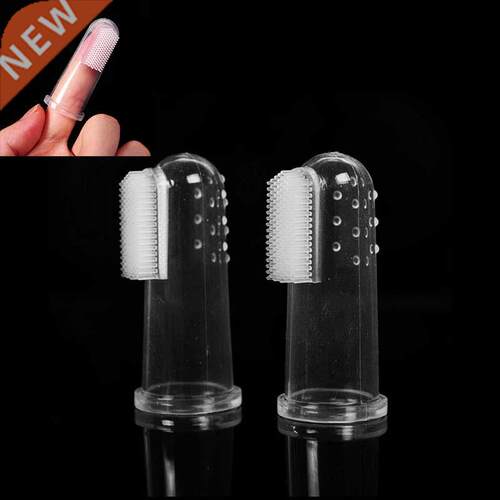 Hot Sale Super Soft Pet Finger Toothbrush Teddy Dog Brush Ad
