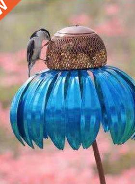 ird Feeder Stakes Outdoor With Stand Home Patio Coneflower