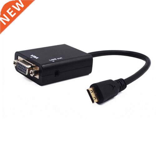 Mini HDMI - VGA Conversion Cable for PC mini hdmi Male to VG