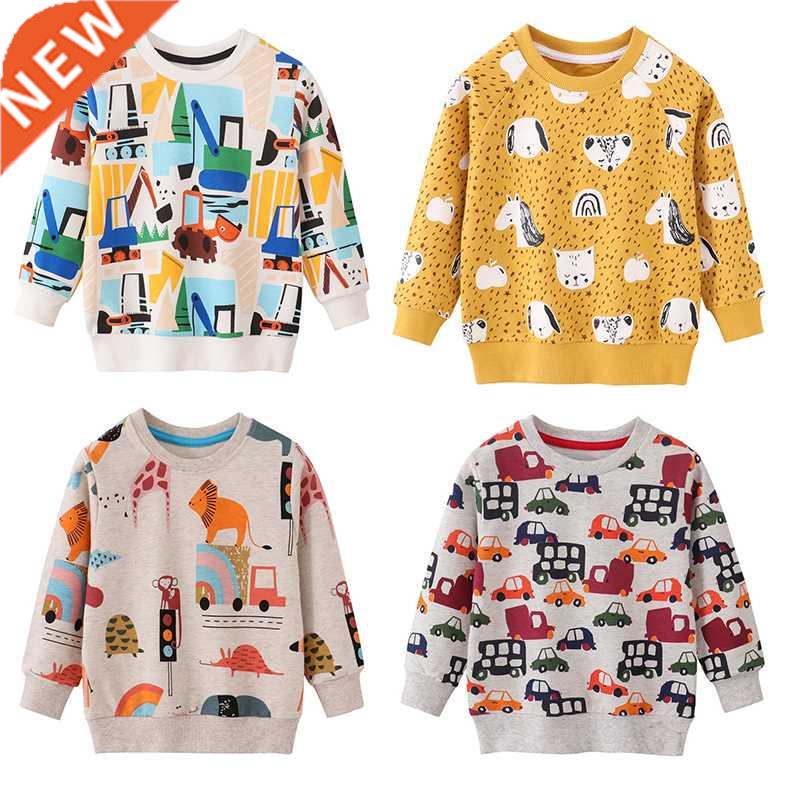 Jumping Meters New Arrival Autumn Winter Animals Print Boys
