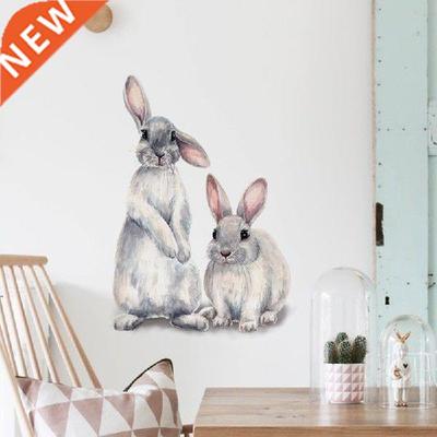 Various styles dinosaur Cute Rabbits Wall Sticker