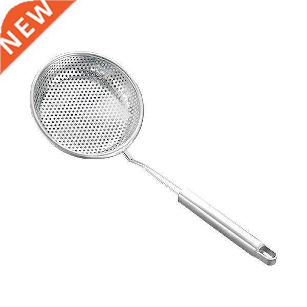Kitchen Tool Easy Clean Food Strainer Hanging Slotted Spoon
