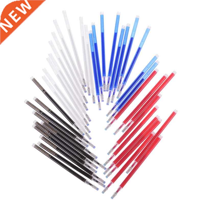 10Pcs Erasable Refill Pens High Temperature Disappearing Fab