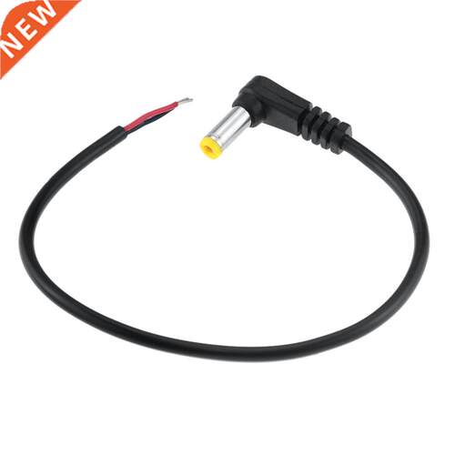 1PCS 12V A DC Power Plug 90 Degree 5.5 * 2.1mm 20CM Cable F