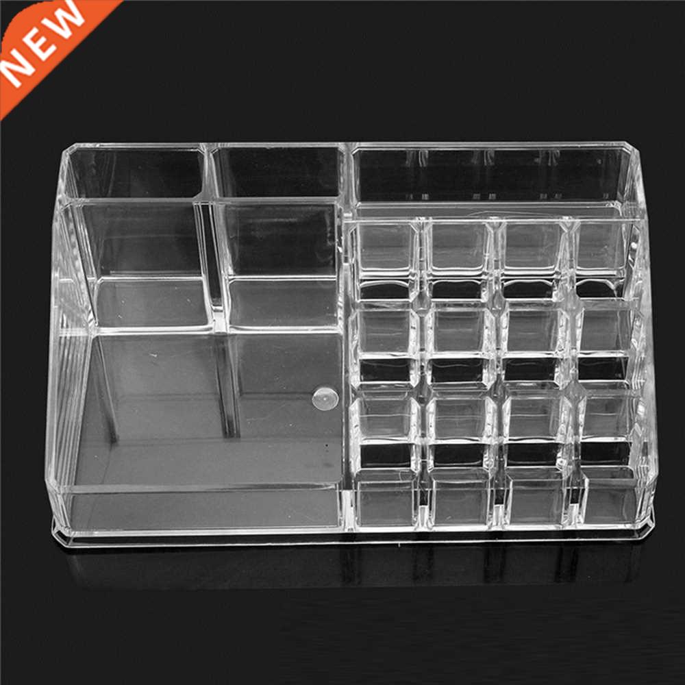 Multiple Grid Acrylic transparent Makeup Organizer Storage B