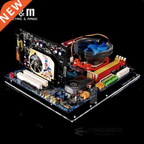 Computer Chassis Test Bench PC Open Air Case Bracket Acrylic