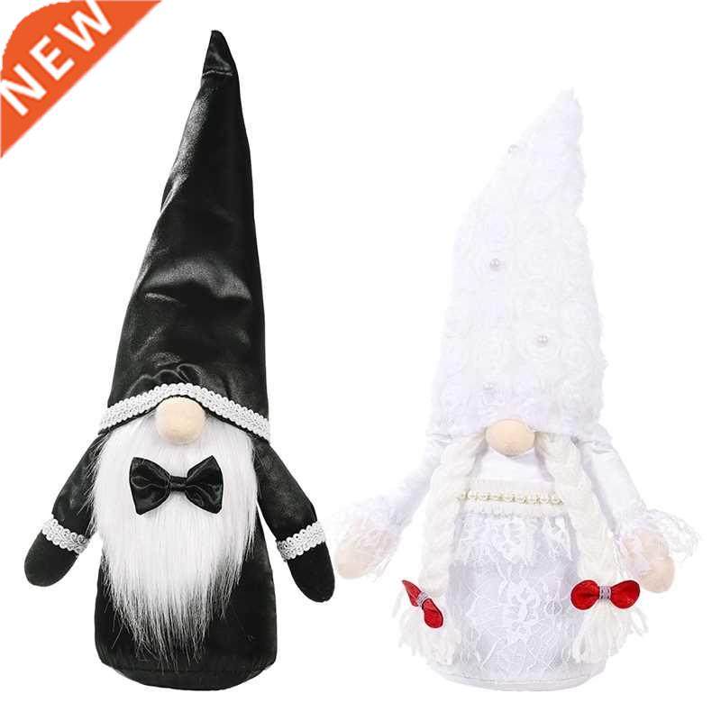 Sweet Wedding Gnome, Scandinavian Tomte for Home Table Decor