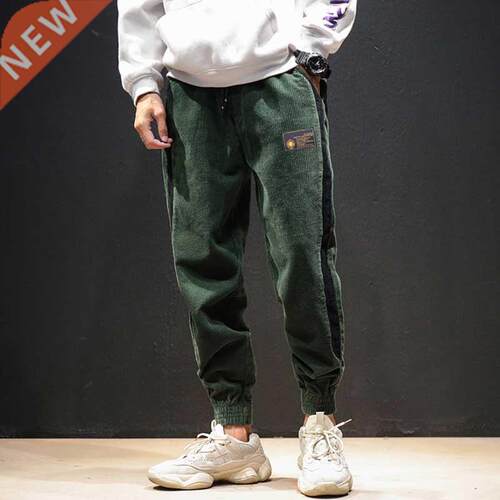 Winter Corduroy trousers men Plus thick velvet business casu