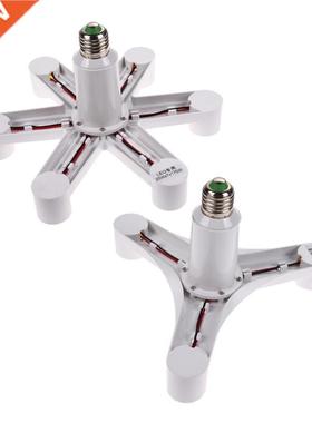 1 To 7 E27 Lamp Holder Socket Base LED Lamp Light Bulb Base