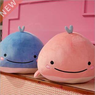 15CM Cute Down cotton whale plush toy super soft dolphin pil