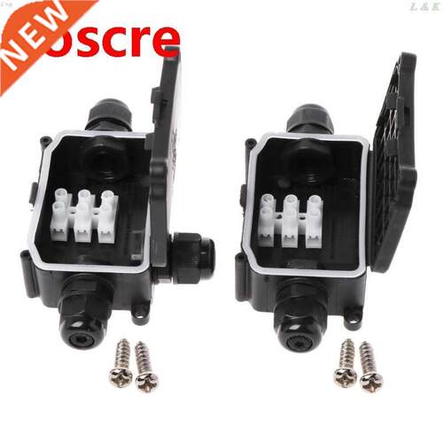 2/Way IP66 Outdoor Waterproof Cable Connector Junction Box
