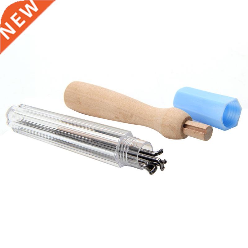7PCS Felting hand tool set Needles Holder Wooden Handle Woo