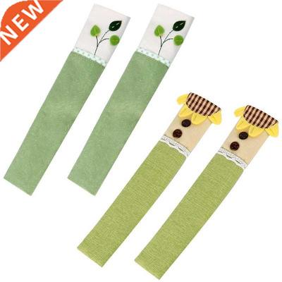 1 Pair Cotton Door Handle Covers Refrigerator Doorknob