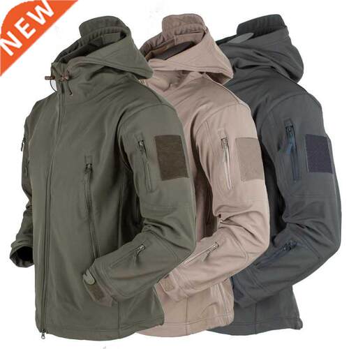Man Jacket Hiking Coats Windproof Waterproof Softshell Fleec