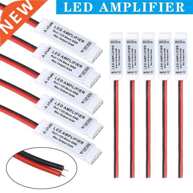 4 pin RGB RGBW Controller LED Amplifier DC 12V 12A For 5050