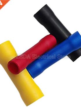 50Pcs BV1.25 BV2 BV3.5 BV5.5 Insulated Crimp Terminals Elect