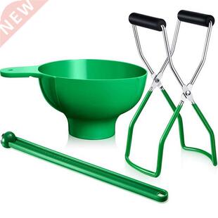 Canning Kit Jar Lifter Wide Mouth Canning Funnel Lid Wand fo