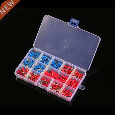 140Pcs/Box Assorted Insulated Terminals Crimp Electrical Wir