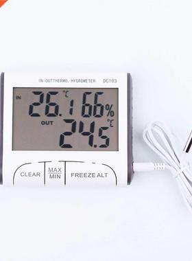 Temperature Humidity Meter Temperature Display Hygrometer D