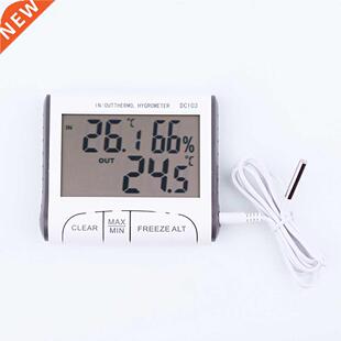 Temperature Humidity Meter Temperature Display Hygrometer D