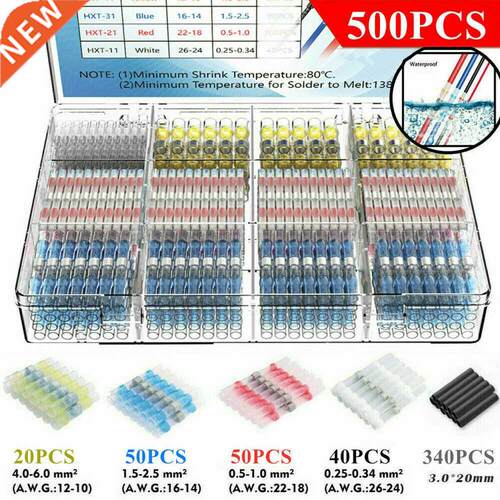 100/300/500pcs Het Shrink Solder Sel Sleeves Wire