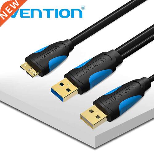 Vention Micro USB 3.0 Dual USB With Power Supply Cable Male