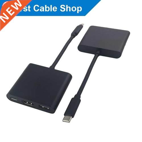 3-in-1 USB-C to HDMI adapter cable 适用于 NS Nintend Switch