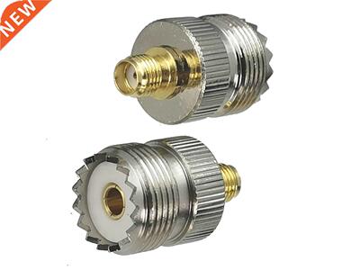 10pcs Connector Adapter SMA Female Jack to UHF SO239 Female