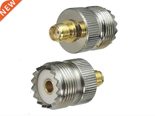 10pcs Connector Adapter SMA Female Jack to UHF SO239 Female