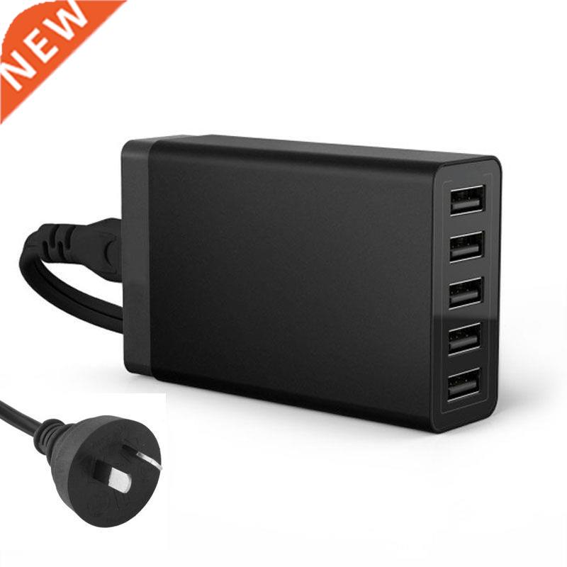 AU Plug 40W 5V 8A 5 Ports USB Charger For iPhone6 Plus iPad