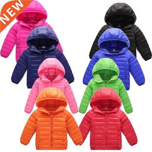 2-12 Years Autumn Winter Kids Down Jackets For Girls Childre