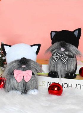 Gnome Easter Ornaments Handmade Gnome Plush Toys Doll