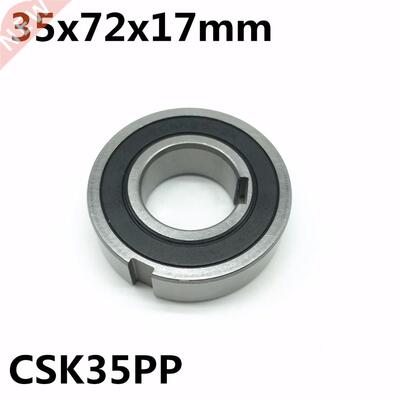 CSK35 CSK35PP 35x72x17 mm 6207PP One Way Bearing With Keyway