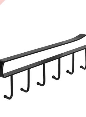 2021 Hot Fashion 6 Hooks Metal Under Shelf Mug Cup Cupboard