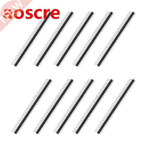 40 Pin 2.5mm Pitch Single Row Male and Female Pin Header Con