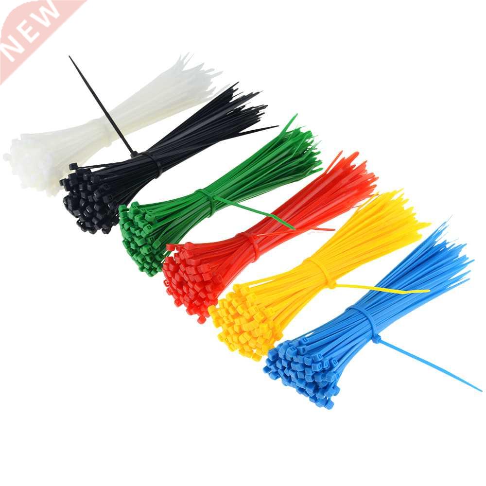 100PCS/Pack Cable Tie *150 Self-Locking Plastic Seal Colorf