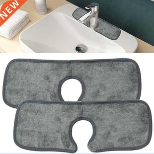 4pcs Faucet Absorbent Mat Wraparound Dish Splash Drying