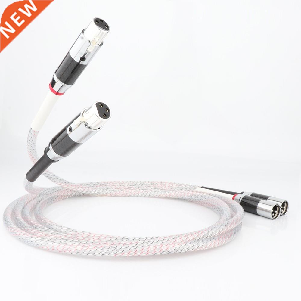 High Quality Pair Nordost Valhalla 7N silver plated audio in