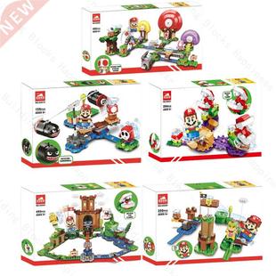 Super Ma Bros New Type Building Blocks Toys Adventure Game S