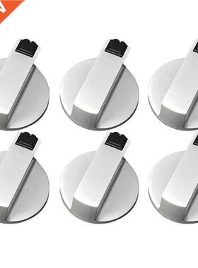 Stoves Cooker Knobs,Oven Knob 6pcs,Zinc alloy 6mm Universal
