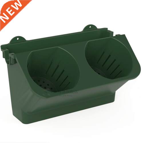 AMKOY Self Watering Flower Pot Stackable Wall Planter Garden