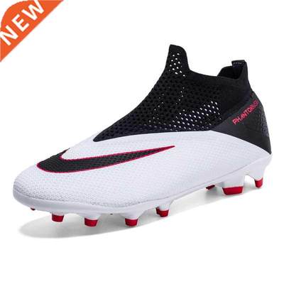 FG/AG/TF-botas de fútbol de tobillo alto para hombre,