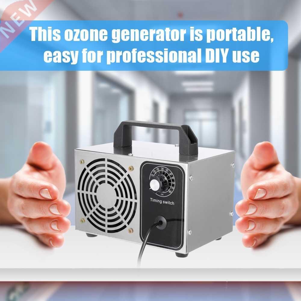 24g/h 220V Portable Ozone Generator Machine Air Filter