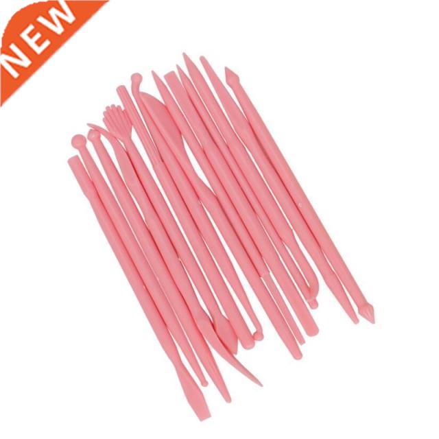 Hot 14Pcs Plastic Clay Sculpting Set Wax Carving Pottery Too