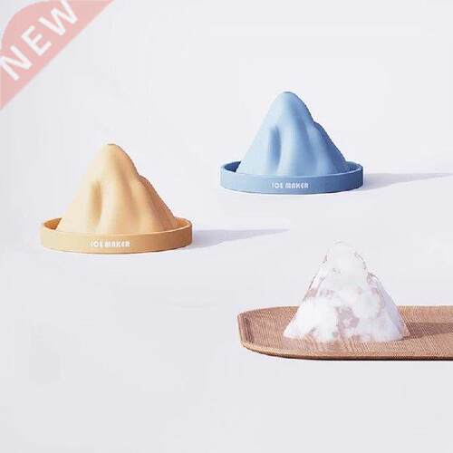 Ice Cube Mold Silicone  Mountain Ice Making Mold with