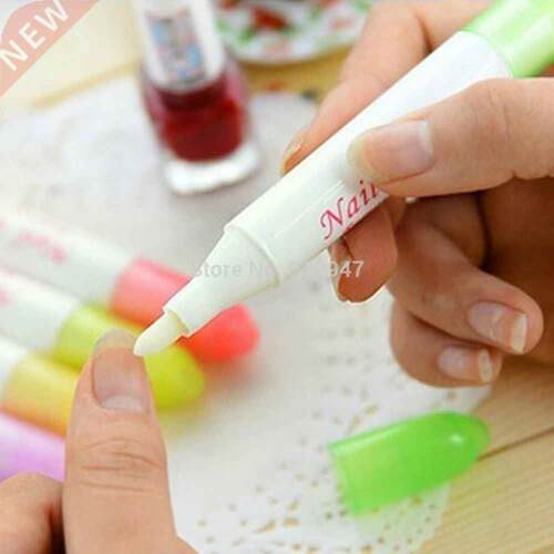 1 PCS NAIL ART CORRECTOR PEN POLISH REMOVER VARNISH CORRECTI