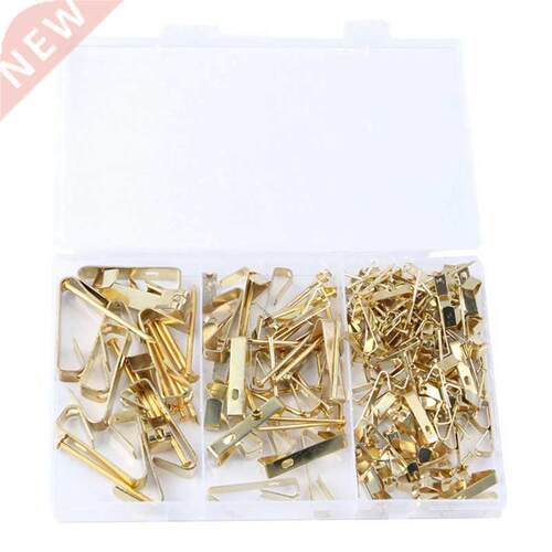 200PCS Photo Frame Hook Without Trace Gold With Nails  Ph