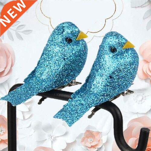 Artificial Bird Flower Supplies Mini Artificial Foam Birds