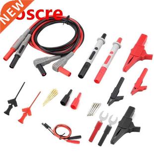 P1300D Electronic Digital Multimeter Test Leads with Crocodi